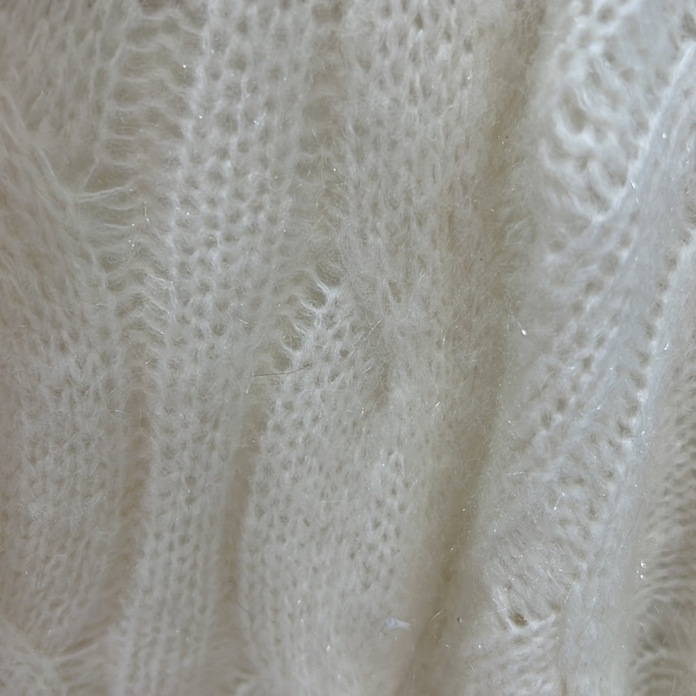 NEW Tularosa Cream Turtleneck Sweater - Picture 7 of 14